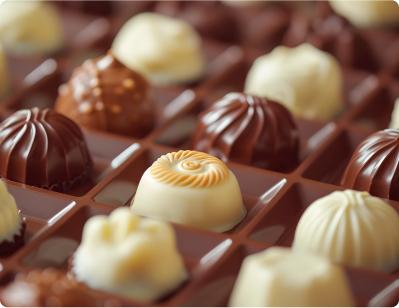 Decadent pralines
