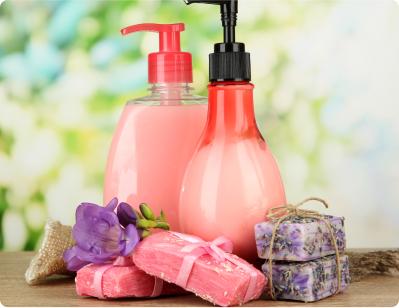 Toiletries soaps